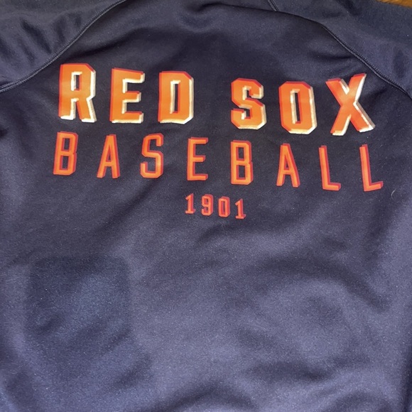 ♡ PINK, Red Sox baseball full zip up vintage size medium - Picture 3 of 5